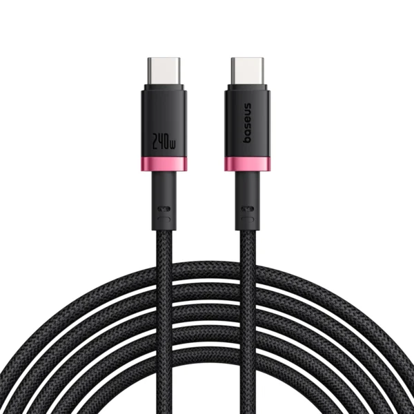 Baseus Dura USB-C to USB-C Fast Charging Data Cable 240W 1m Red/Black