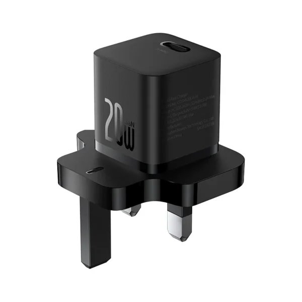 Baseus GaN5 Fast Charger Mini 20W USB-C PD (UK Plug)