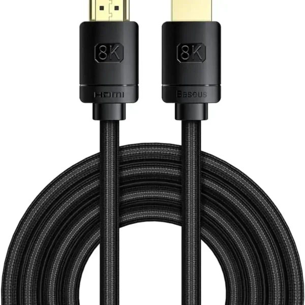 Baseus High Definition Series HDMI 2.1 8K to 8K Cable – 48Gbps