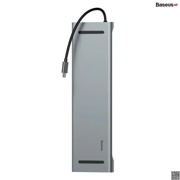 Baseus 11-in-1 Type-C Hub CATSX-G0G – 4K, VGA, RJ45, 60W PD