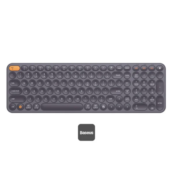 Baseus K01B Wireless Tri-Mode Keyboard — US Layout Silent Keys