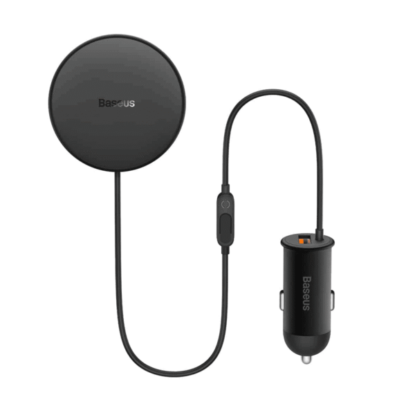 Baseus CW01 40W Magnetic Wireless Charging Car Mount — 15W MagSafe + 25W USB/Type-C