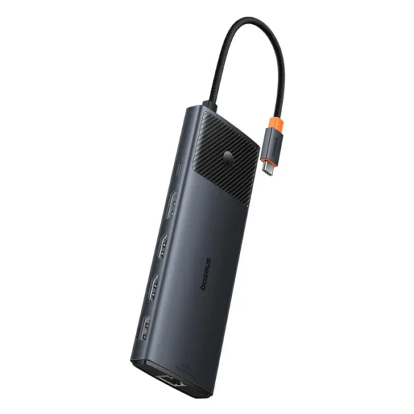 Baseus Metal Gleam Series II 11-in-1 USB-C Hub — Cosmic Black