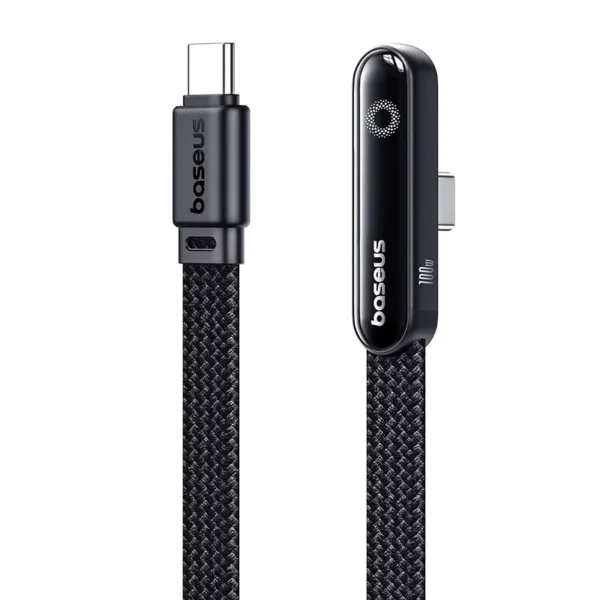 Baseus MVP 3 USB-C to USB-C Fast Charging Cable 100W — Smart LED