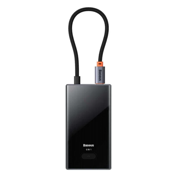 Baseus PioneerJoy 6-Port Type-C Hub Adapter – 4K HDMI & RJ45