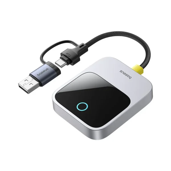 Baseus SafeJourney Series Wireless CarPlay Adapter – Grey