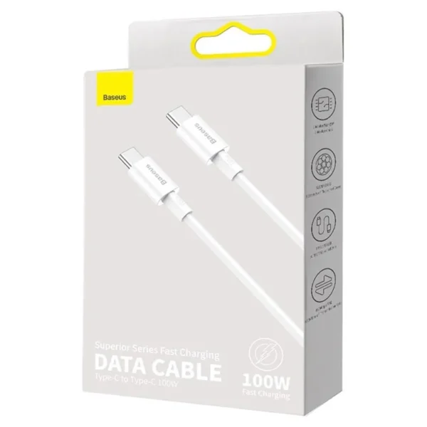 Baseus Superior 100W Fast Charging Type-C to Type-C Cable with Digital Display