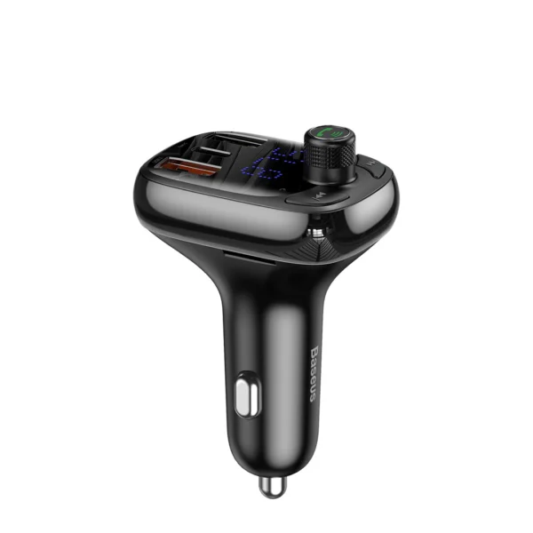 Baseus T-Shaped S-13 Car Bluetooth MP3 Player — PPS Fast Charger Edition
