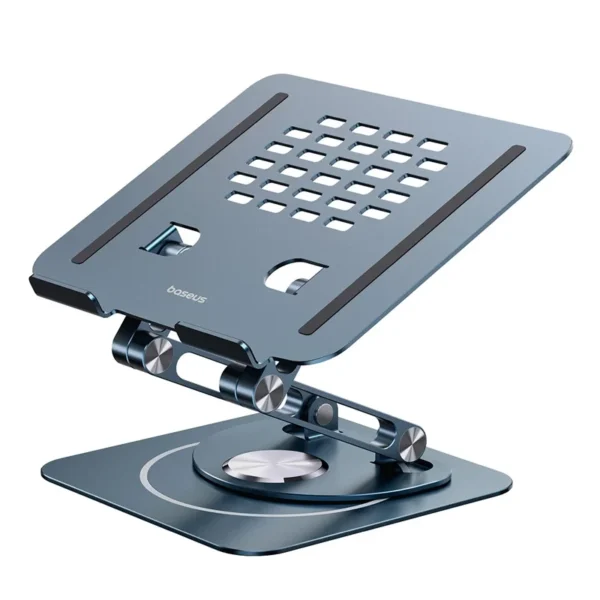 Baseus UltraStable Pro Series Rotatable Foldable Laptop Stand – Three-Fold, Aluminum