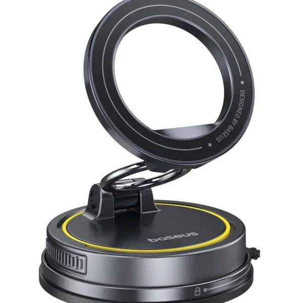 Baseus VC2 Flex Magnetic Car Mount — Suction Cup, 720° Flex & 35N Magnets