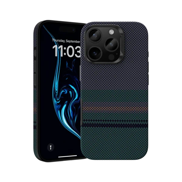 Benks iPhone 16 Pro Magnetic Kevlar Case — Limited Edition Aurora