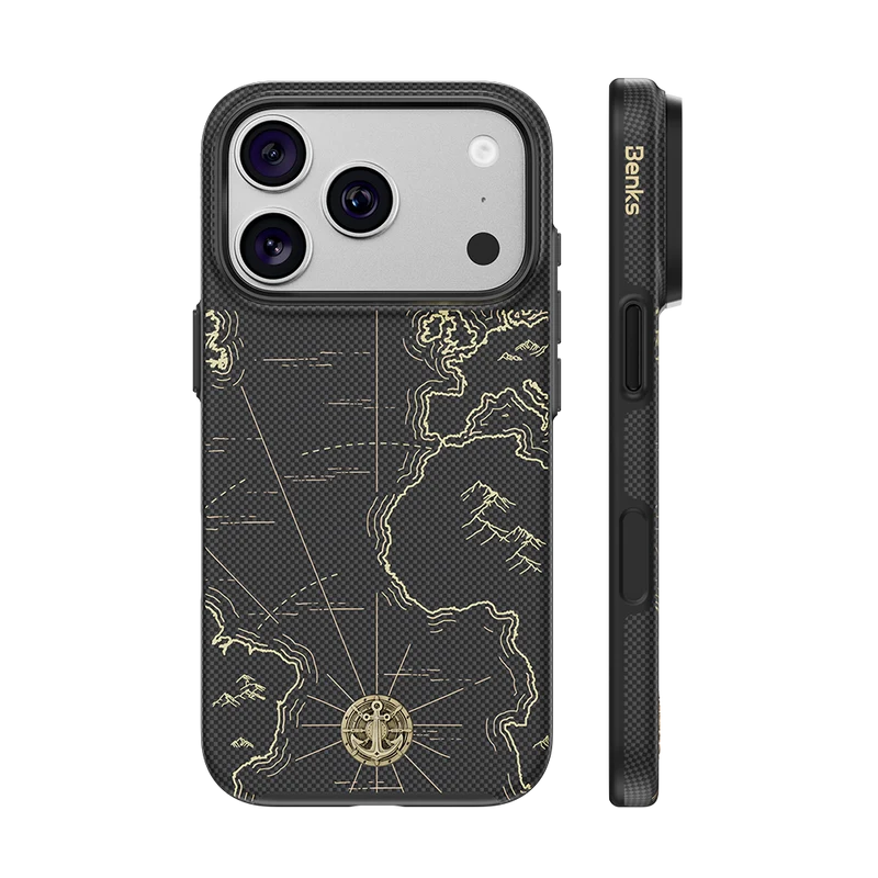 Benks ArmorEdge Navigator Air — Kevlar Case for iPhone 17 Pro Max / 18 Pro Max