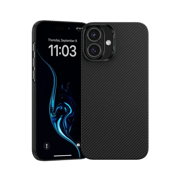 Benks ArmorAir Kevlar 600D Case for iPhone 16 – Black