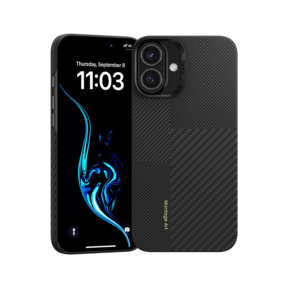 Benks Montage ArmorAir Kevlar Case for iPhone 16