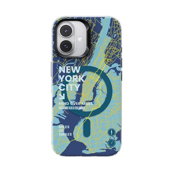 Benks Magnetic City Case New York for iPhone 16 Plus