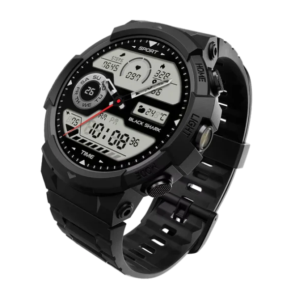 Black Shark GS3 Sport — 1.43″ AMOLED GPS Watch, 5ATM, 18-Day Battery