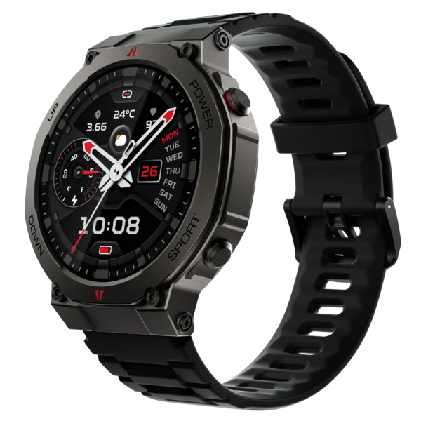 Black Shark GS3 Ultra Smartwatch — Dual-Band GPS, 5ATM