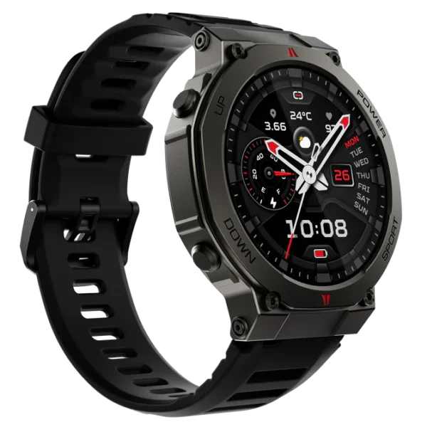 Black Shark GS3 Ultra Smartwatch — Dual-Band GPS, 5ATM