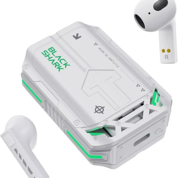 Black Shark T11 Earbuds — Slide Cover with RGB and 30h Battery