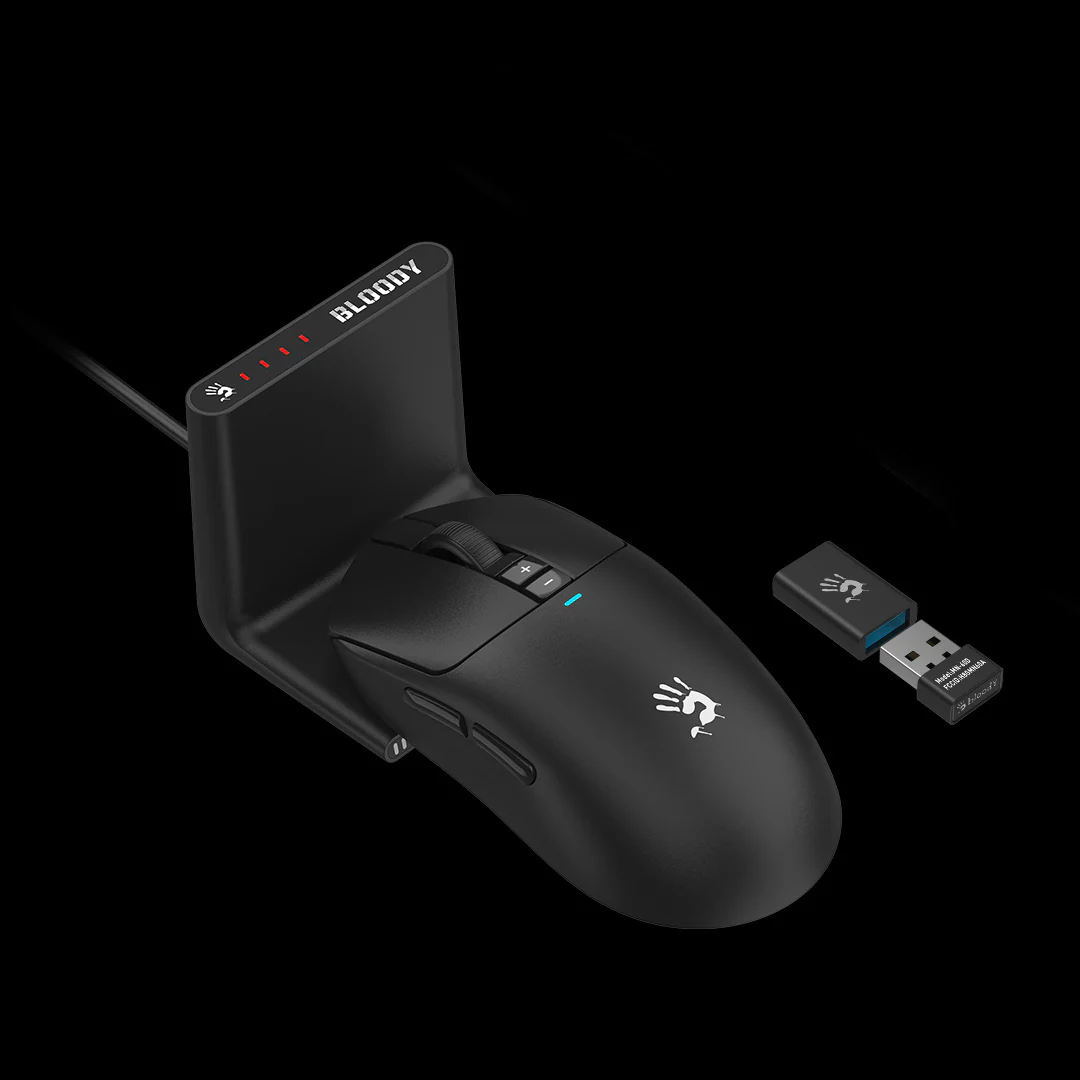 Bloody R72 Pro Duo Dual Mode Wireless — PAW3395, 26,000 CPI