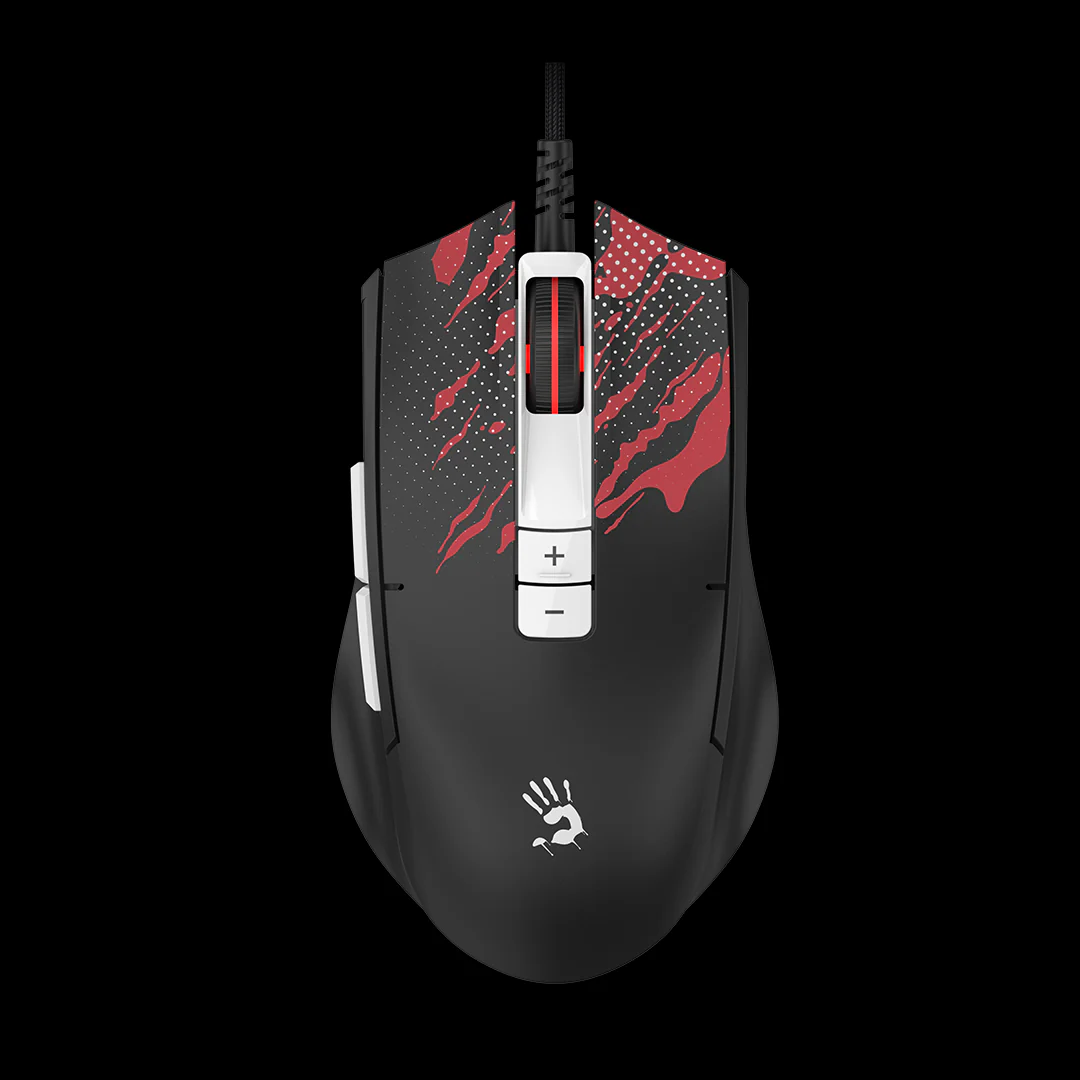 Bloody ES8 ESPORTS Gaming Mouse – PixArt, Honeycomb Shell - Image 2