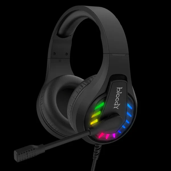 Bloody G230P Stereo Surround Gaming Headset — Neon Backlit & 50 mm Drivers