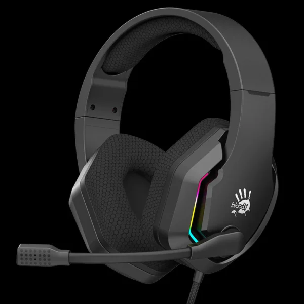 Bloody G260P Stereo Surround Gaming Headset — 50 mm Drivers & RGB Flow