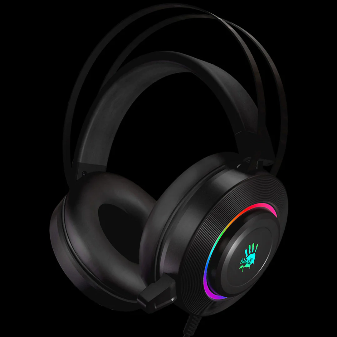 Bloody G521 Virtual 7.1 RGB Gaming Headset with Omni-Directional Mic