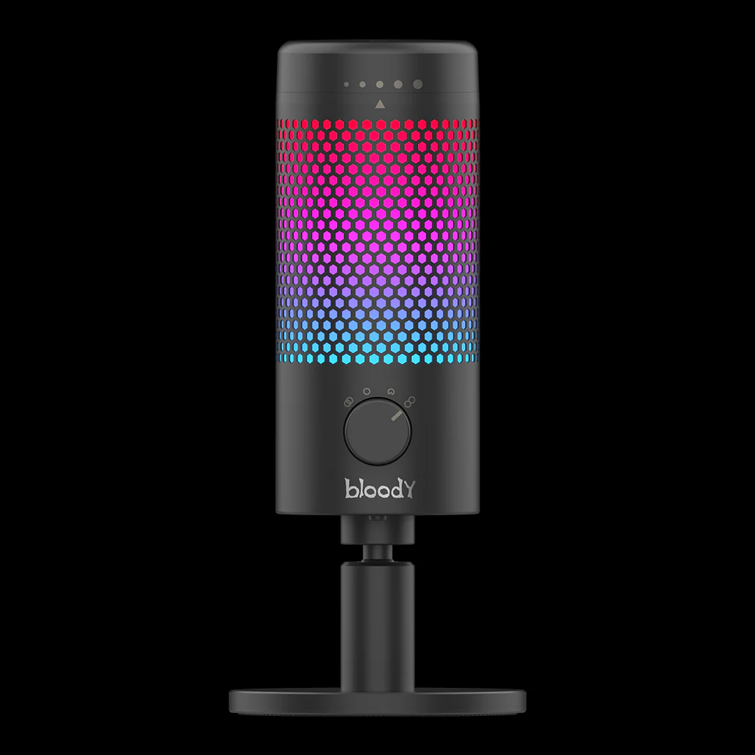 Bloody GM50 Pro USB Gaming Microphone — 192 kHz, 4 Polar Patterns