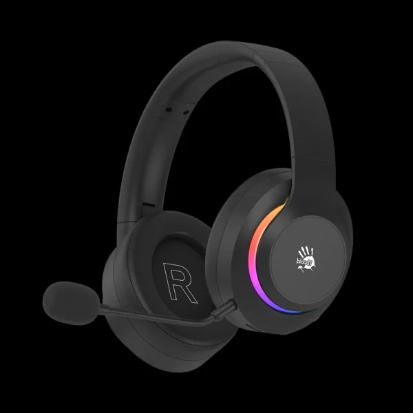 Bloody GR520 Wireless Gaming Headset — Dual Wireless, RGB Streamer & 80H