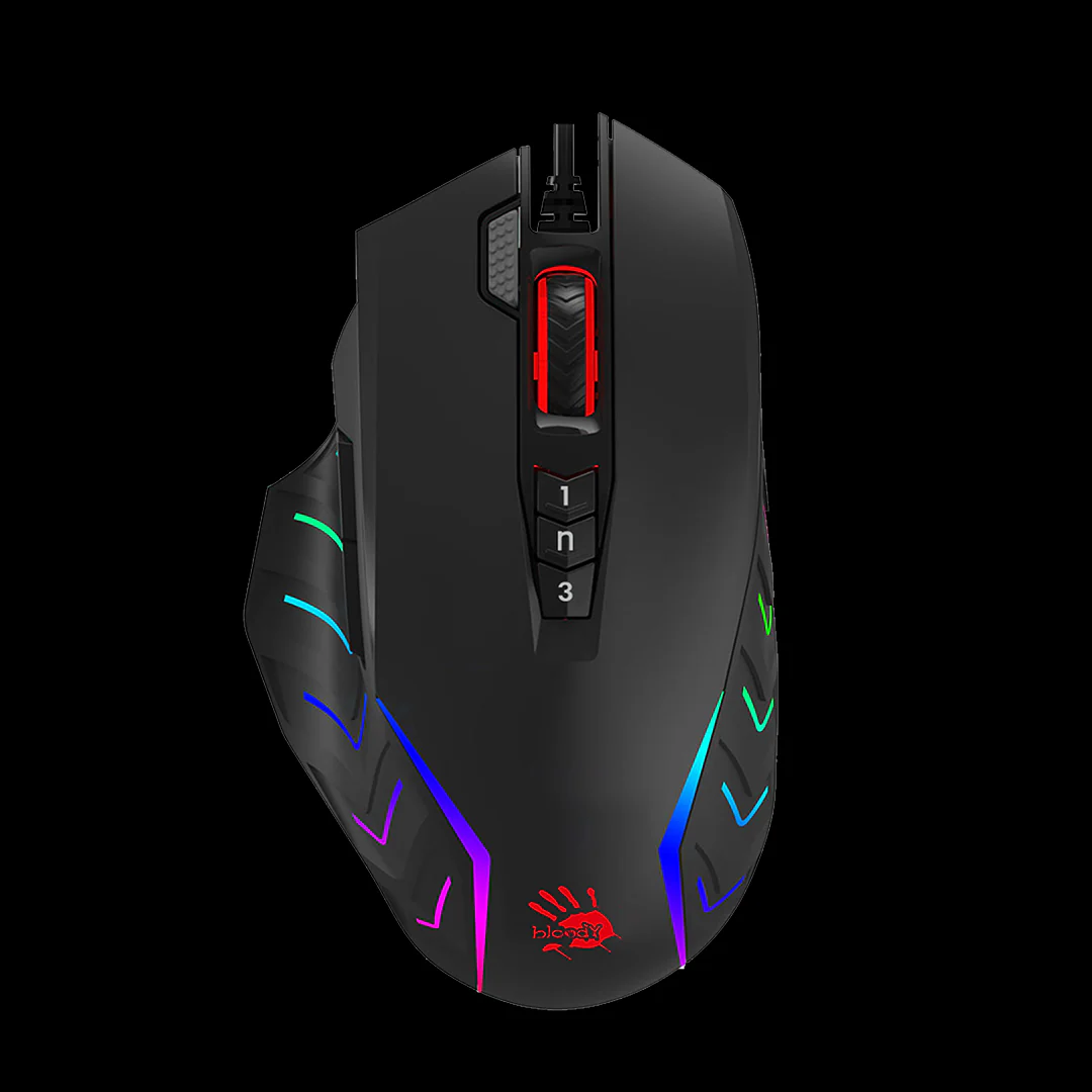Bloody J95S RGB Gaming Mouse – BC3332-S, 8000 CPI