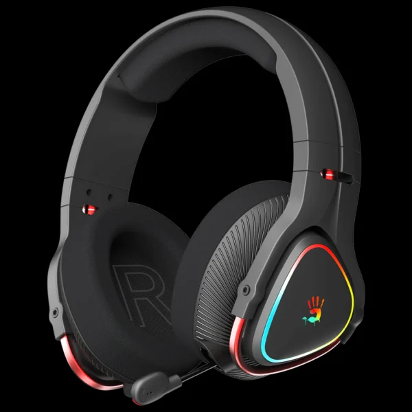 Bloody MR710 RGB Wireless Gaming Headset — 44H, Retractable Mic