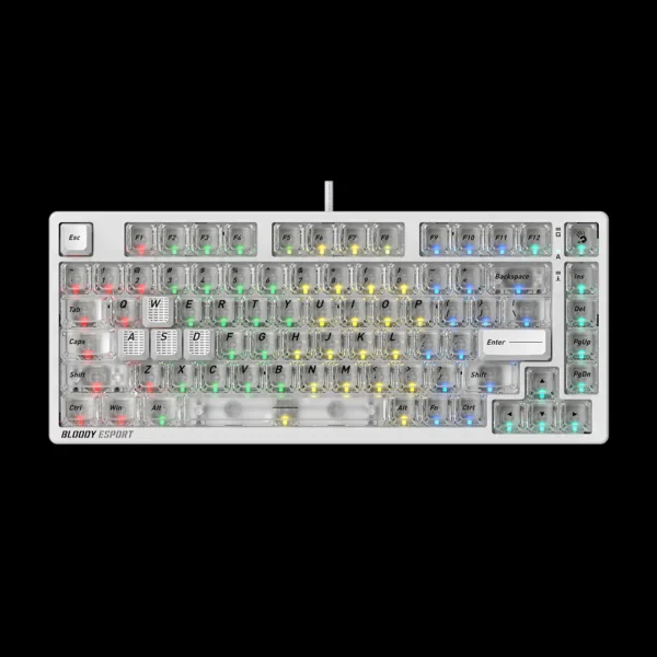 Bloody MS76 Magnetic Switch Gaming Keyboard – Hall-Effect Rapid Trigger
