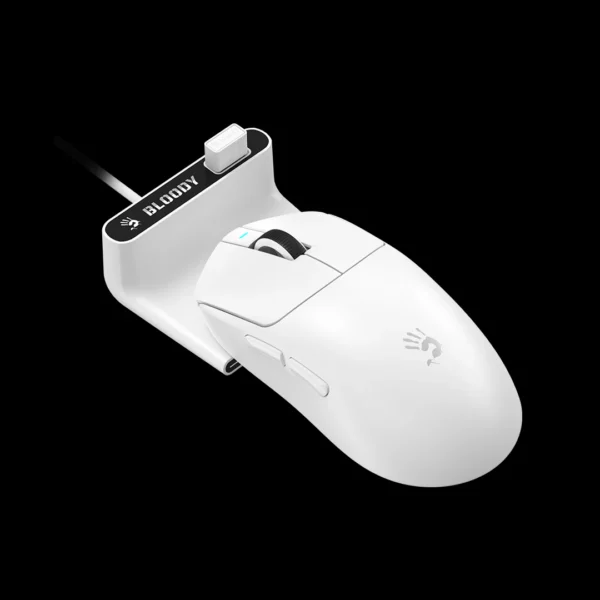 Bloody R77 Ultra Dock Dual Mode Wireless Gaming Mouse – Alpha 20000 CPI