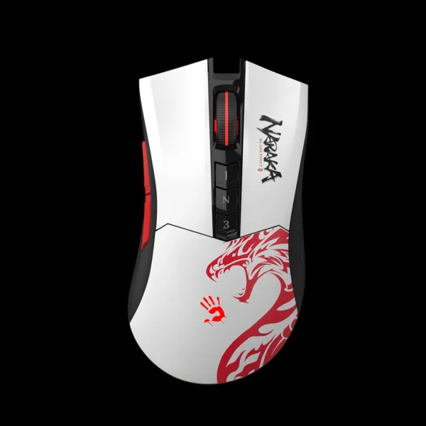 Bloody R90 Plus Naraka 2.4GHz Wireless Gaming Mouse — 5000 CPI, 8 Buttons