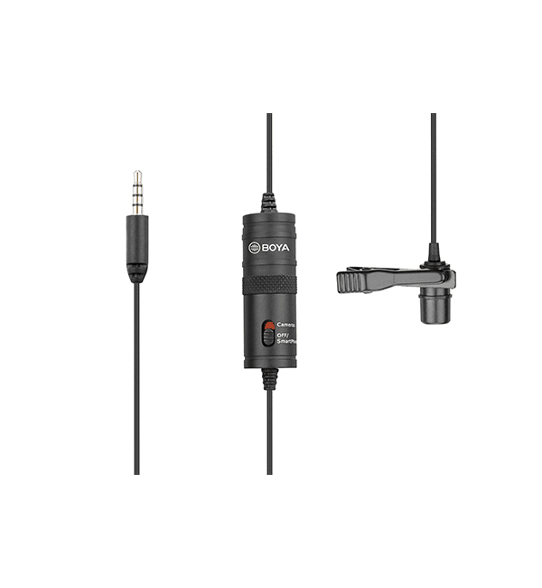 Boya BY-M1 Omnidirectional Lavalier Microphone — 6 m Cable