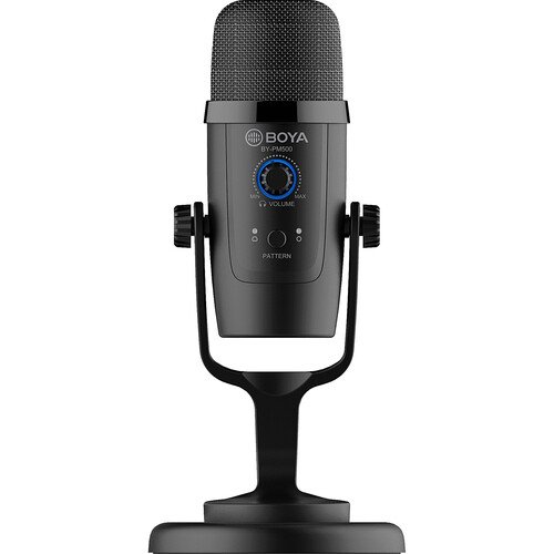 Boya BY-PM500 USB Microphone with Cardioid/Omni Patterns