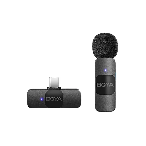 Boya BY-V10 2.4 GHz Ultra-Compact Omnidirectional Wireless Microphone