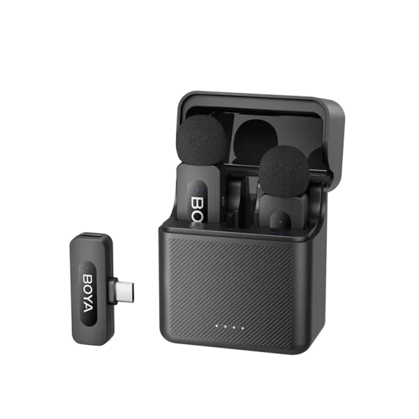 Boya BY-V30 2.4 GHz Dual-Channel Wireless Microphone