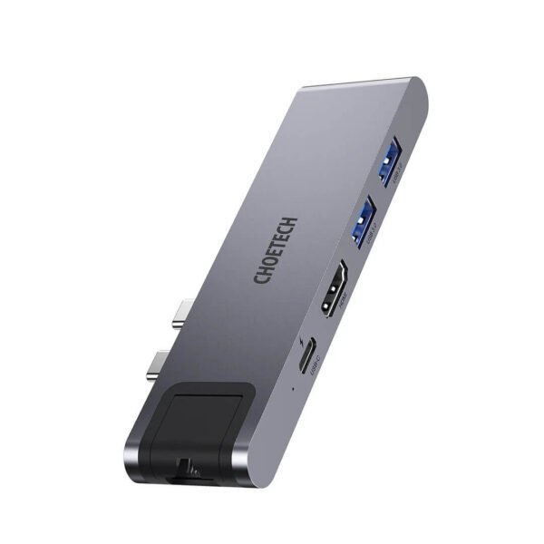 CHOETECH HUB-M24 7-in-1 USB-C Multport Adapter Hub