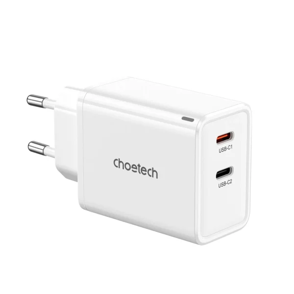 Choetech PD6013 65W Dual USB-C GaN Wall Charger