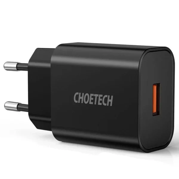 Choetech Q5003 Quick Charge 3.0 18 W EU Wall Charger, 3 A – Black