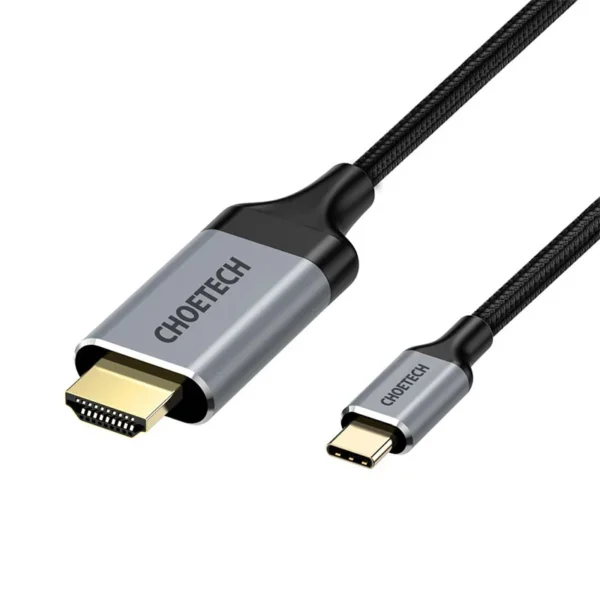 Choetech CH0021 USB-C to HDMI Cable — 5.9ft (1.8m), Black