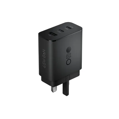 CMF by Nothing Power 65W GaN Charger — 3-in-1 Compact (2× USB-C, 1× USB-A)