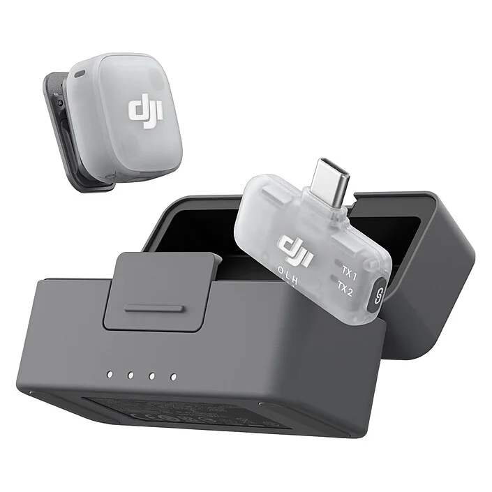DJI Mic Mini 2 — 1 TX + 1 Mobile RX + Charging Case