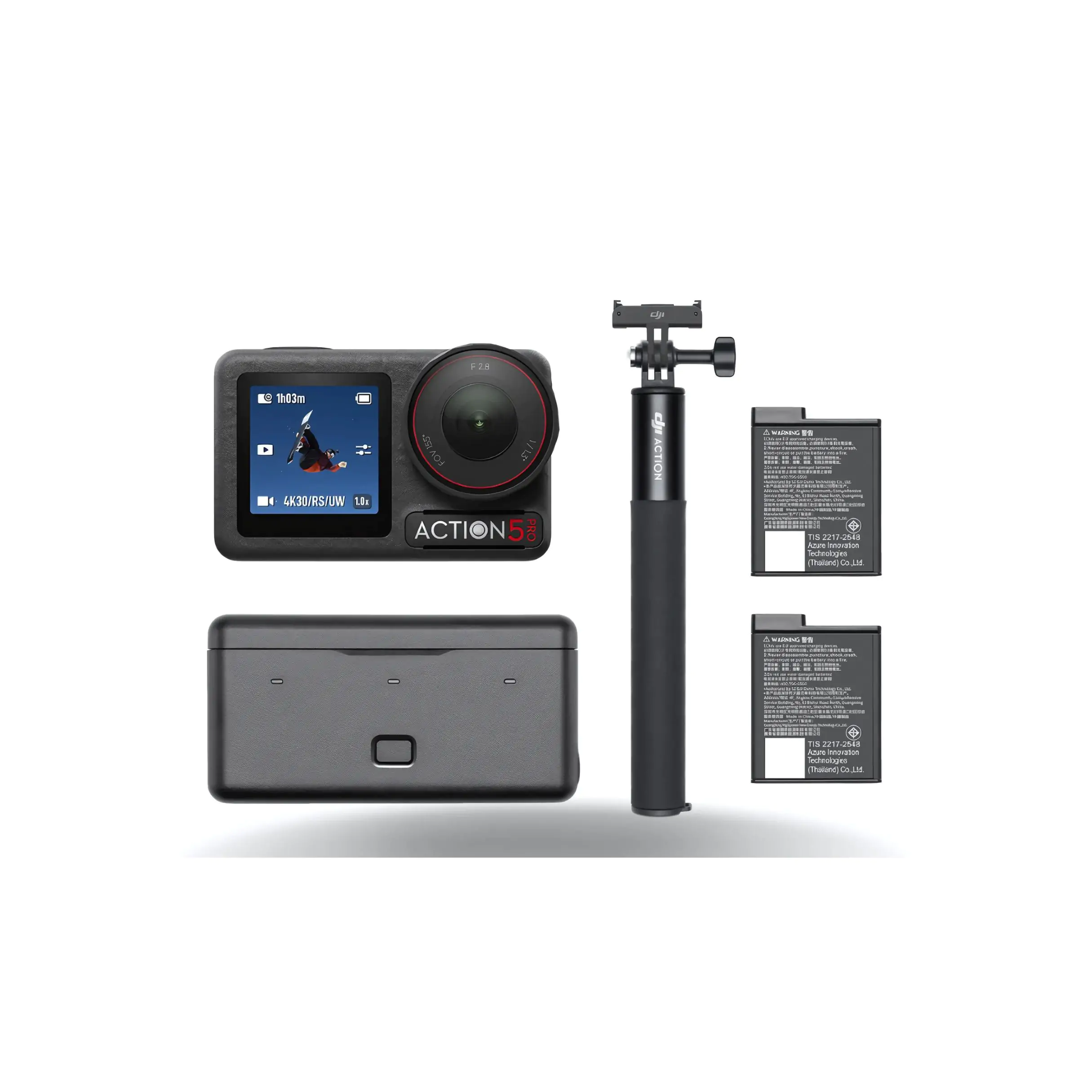 DJI Osmo Action 5 Pro — 1/1.3″ Sensor & 4-Hour Battery - Image 2