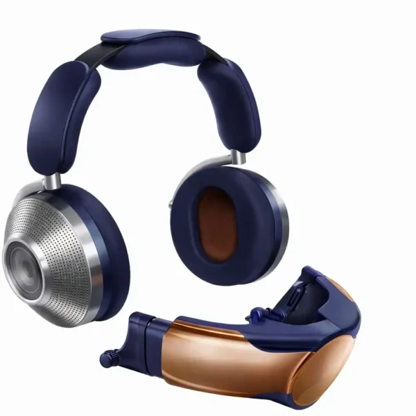 Dyson Zone Absolute+ Headphones with Air Purification — Prussian Blue/Bright Copper