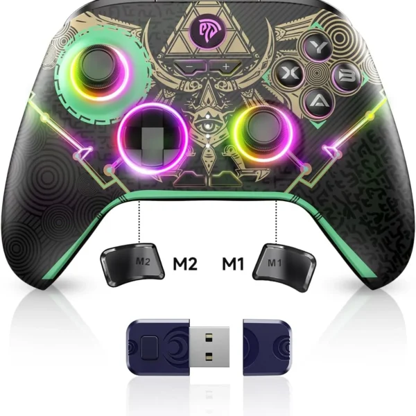 EasySMX X15 Wireless Controller — Hall Trigger, Hall Joystick, RGB
