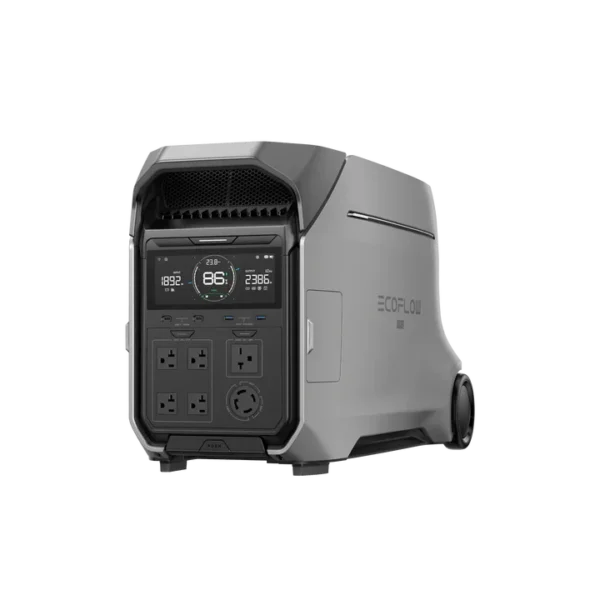 EcoFlow DELTA Pro 3 Portable Power Station — 4096Wh LFP, 4000W AC