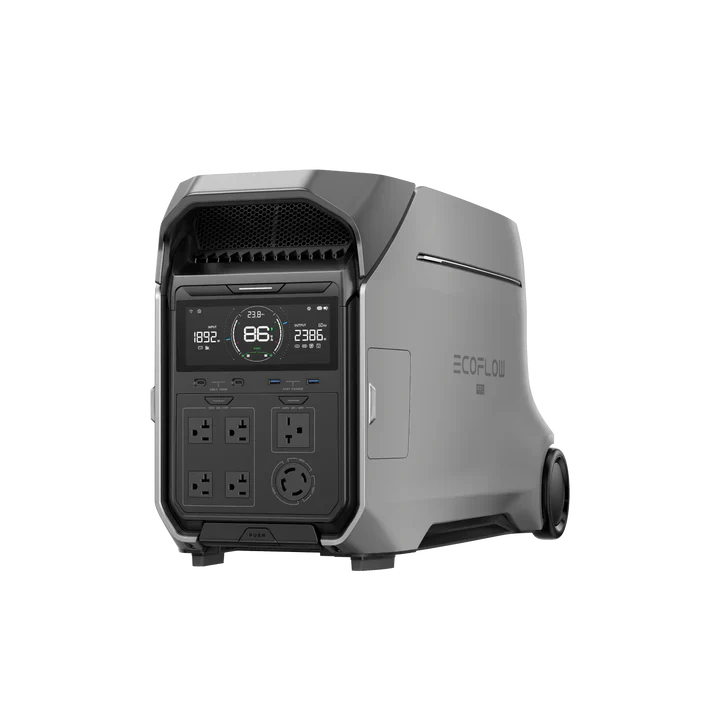 EcoFlow DELTA Pro 3 Portable Power Station — 4096Wh LFP, 4000W AC
